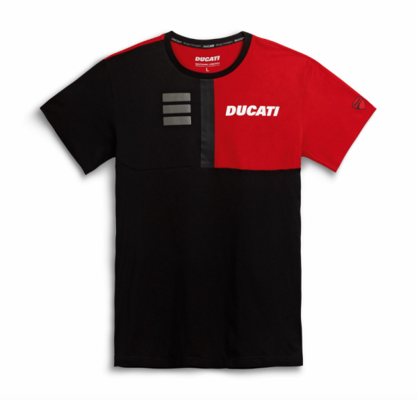 POLERA DUCATI EXPLORER NEGRA